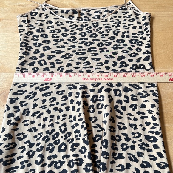 KATE MOSS X EQUIPMENT JESSA SILK SLIP DRESS SM ANIMAL LEOPARD PRINT SLINKY SEXY - Picture 8 of 12